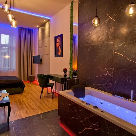 Lejlighed Czarny Z Jacuzzi Kraków